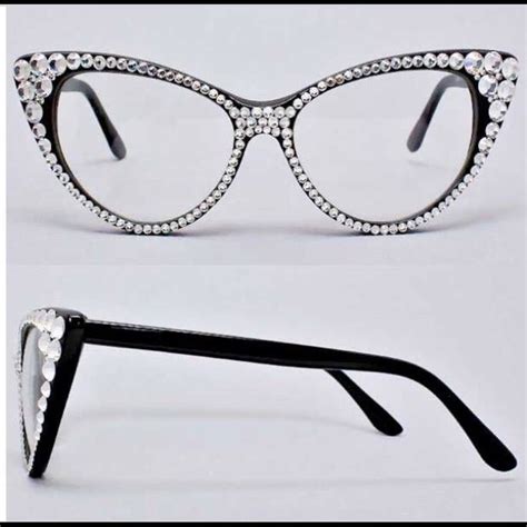 bedazzled eyeglasses